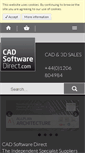 Mobile Screenshot of cadsoftwaredirect.com